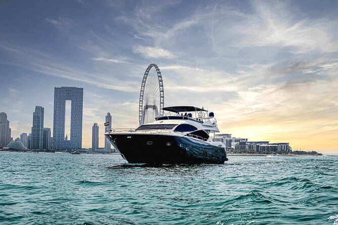 Views of Burj Al Arab from yacht
